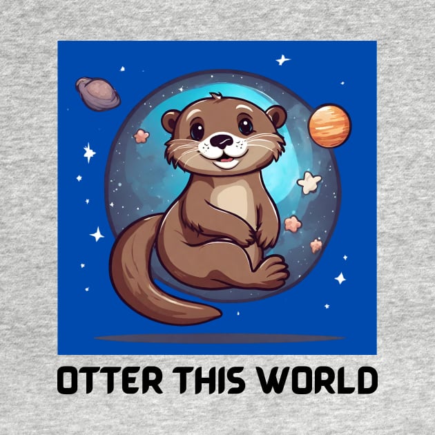 Otter this World | Otter Pun by Allthingspunny